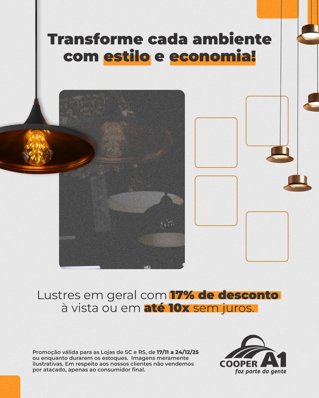 Transforme cada ambiente com estilo e economia!