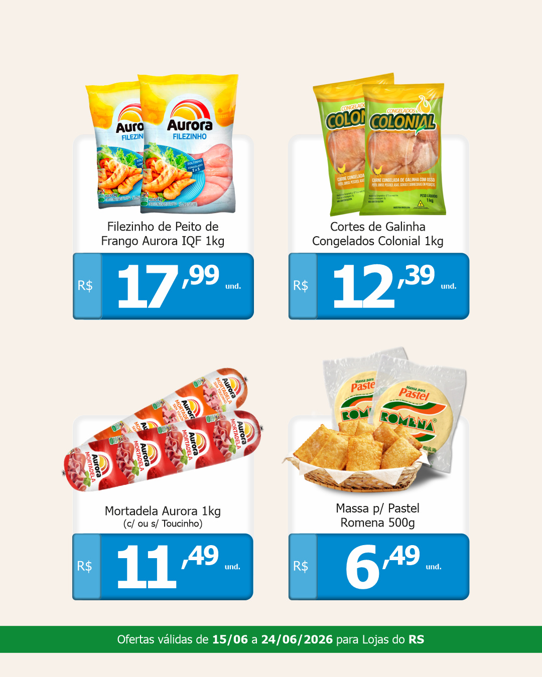 Dezena de Ofertas RS