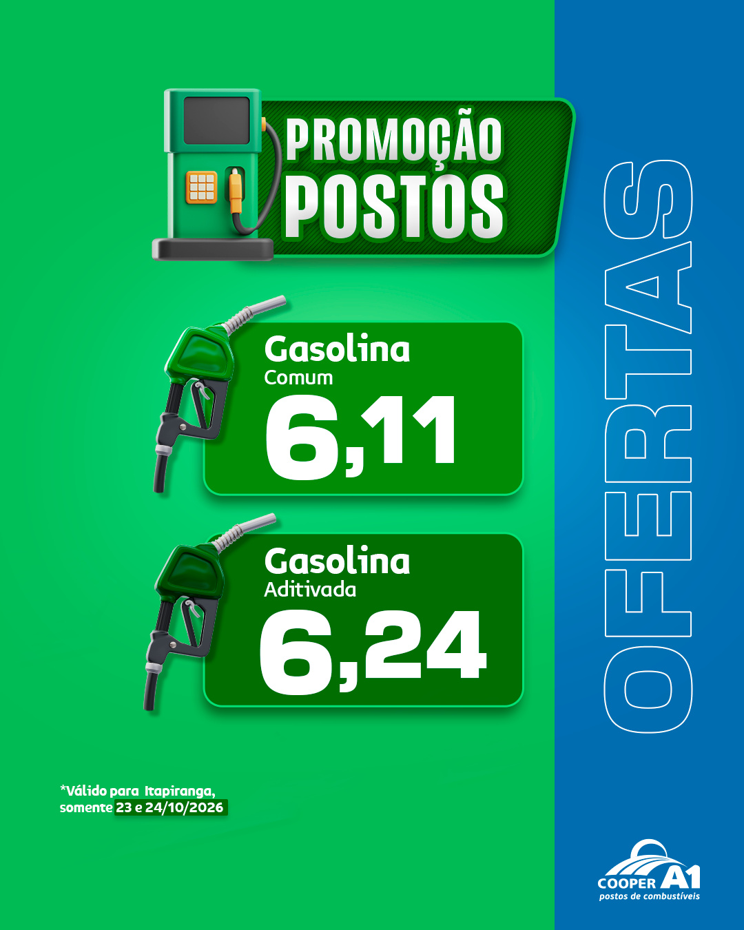 Promo&ccedil;&atilde;o Postos (Itapiranga)