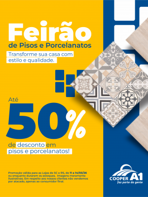 Feir&atilde;o de Pisos e Porcelanatos