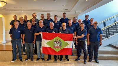 Cooperativismo Catarinense &eacute; recebido no Minist&eacute;rio das Rela&ccedil;&otilde;es Exteriores de Portugal. (Foto: Assessoria Kactus.)