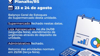 Planalto/RS dias 23 e 24/08