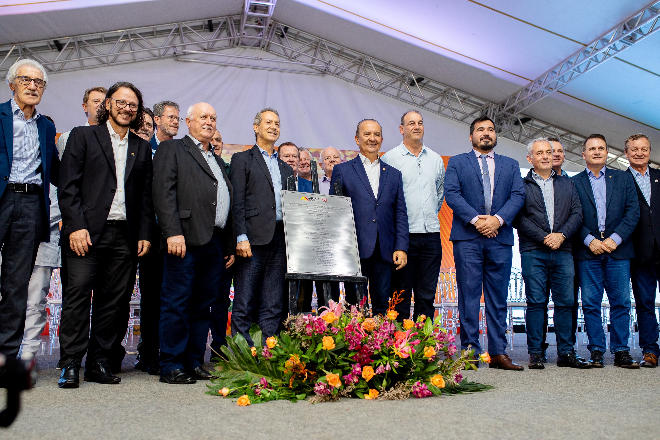 Inaugurada nova unidade industrial da Aurora Coop