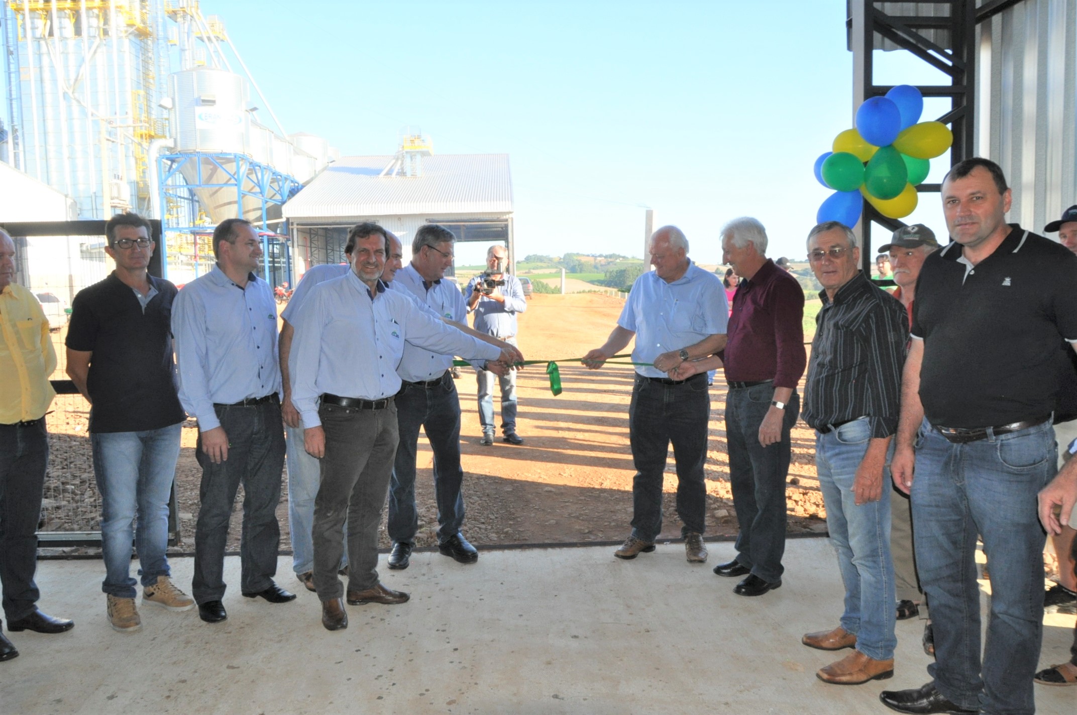 INAUGURAÇÃO: Cooper A1 inaugurou 11ª unidade de recebimento e secagem de cereais