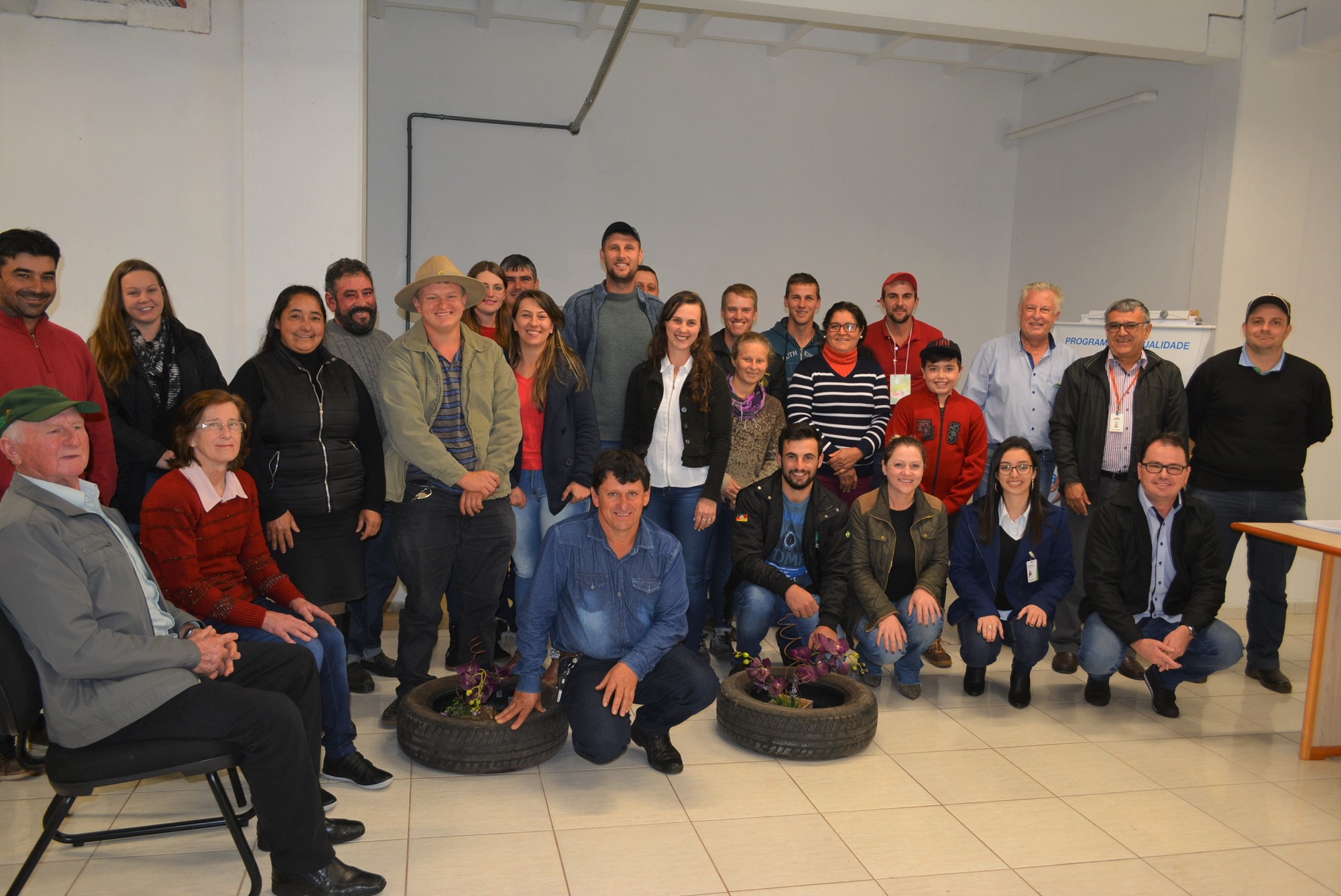 DE OLHO NA QUALIDADE: encerrou no dia 25 de junho mais uma turma do programa