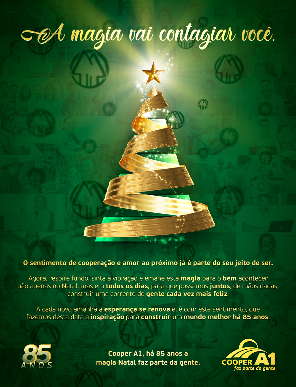 A magia vai contagiar você