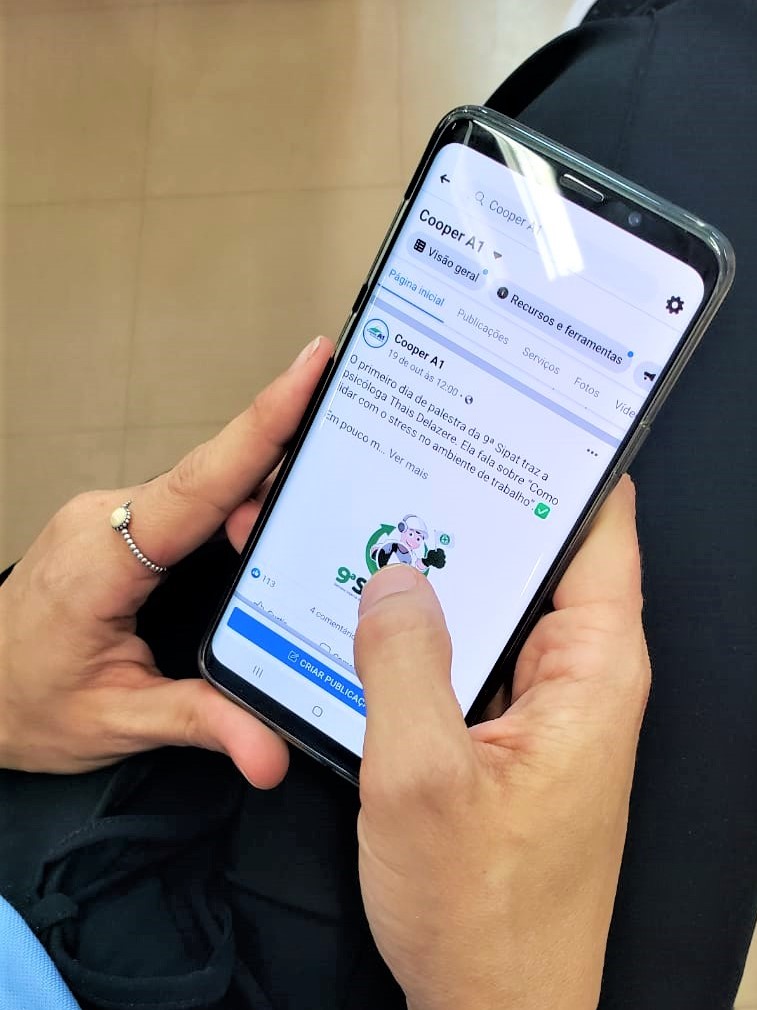 SEMANA INTERNA DE PREVENÇÃO DE ACIDENTES DE TRABALHO: 9ª Sipat online da Cooper A1 foi inovadora e significativa