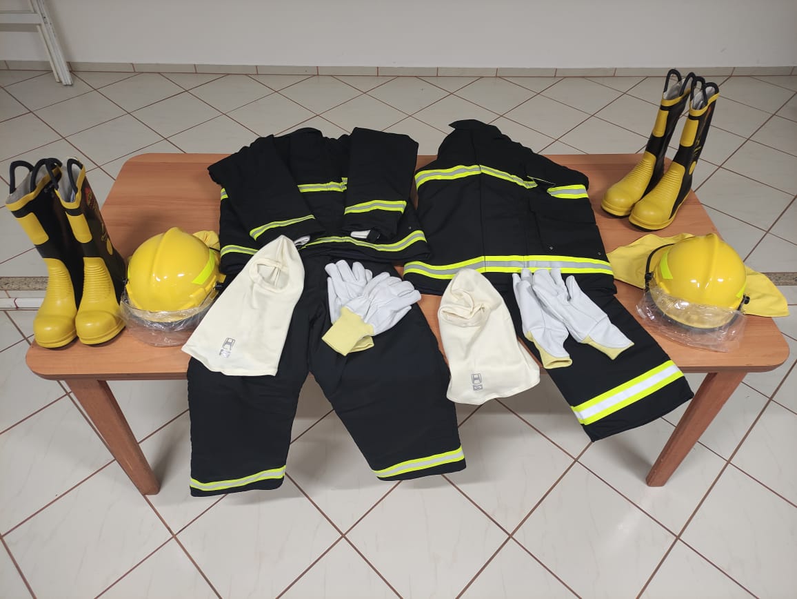 BRIGADA DE INCÊNDIO E EMERGÊNCIA : Equipamentos são adquiridos para contribuir na eficiência e segurança