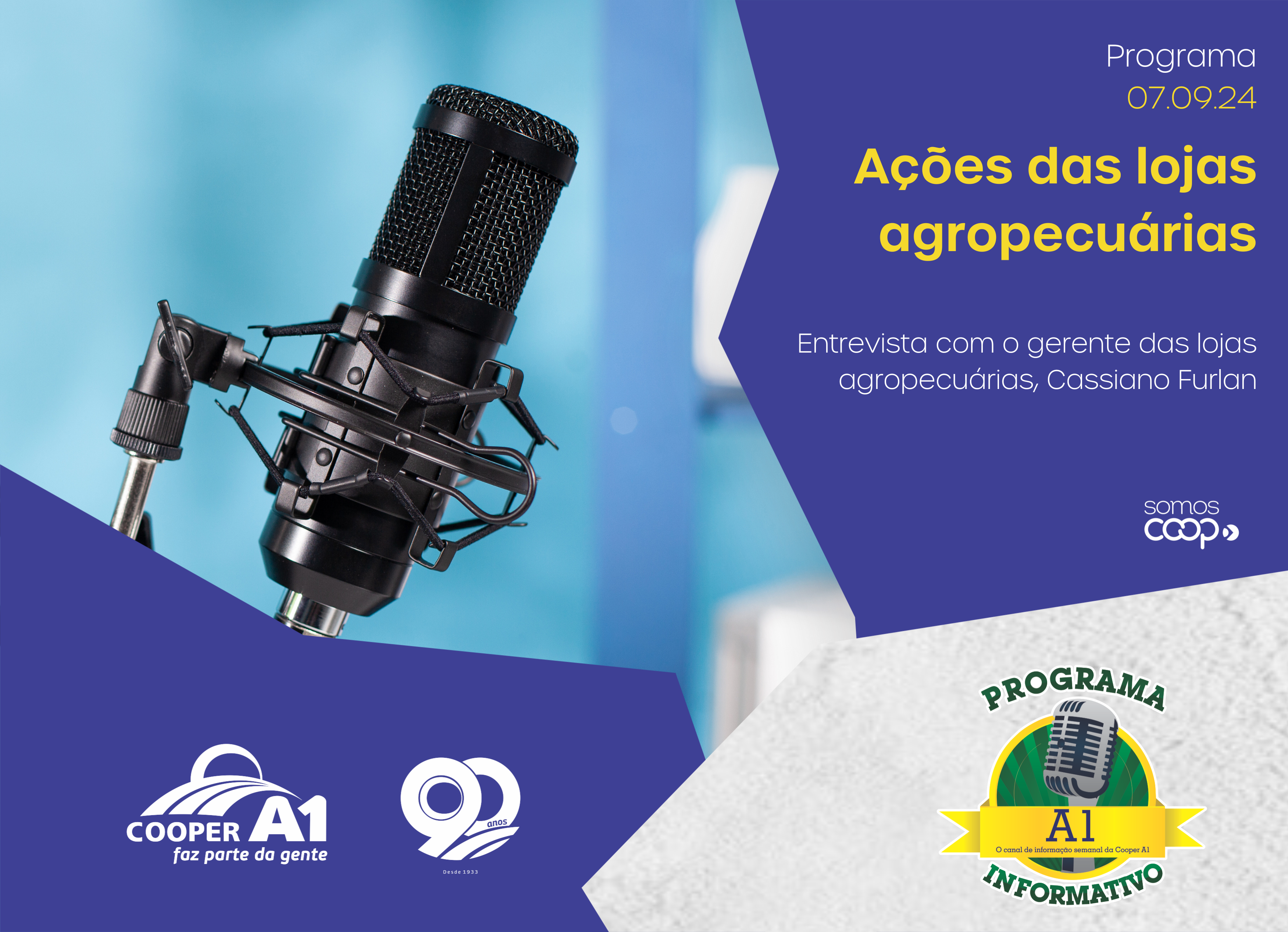 INFORMATIVO A1 07.09.24: A&ccedil;&otilde;es das lojas agropecu&aacute;rias