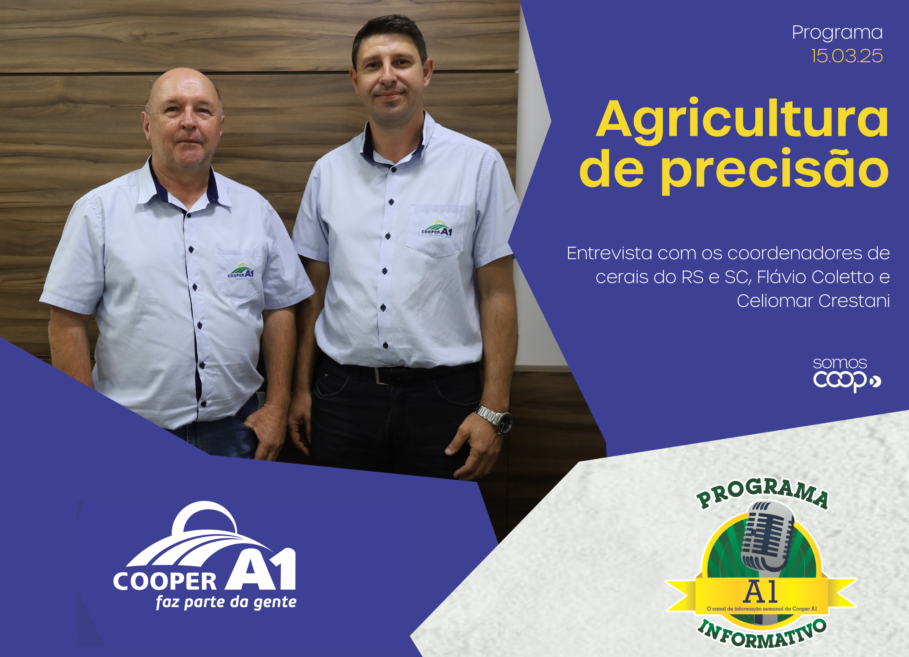 INFORMATIVO A1 15.03.25: Agricultura de precis&atilde;o