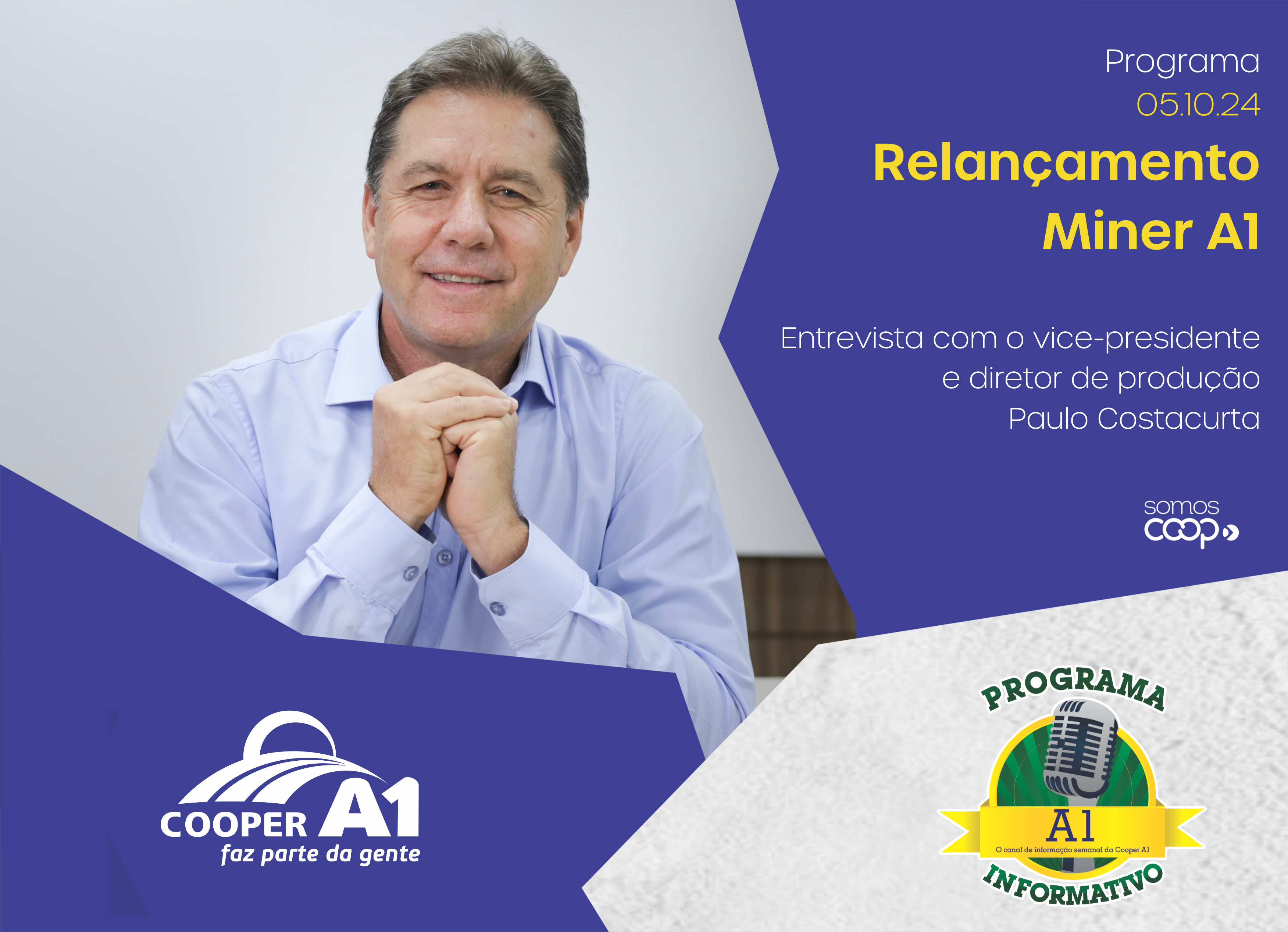 INFORMATIVO A1: Relançamento Miner A1