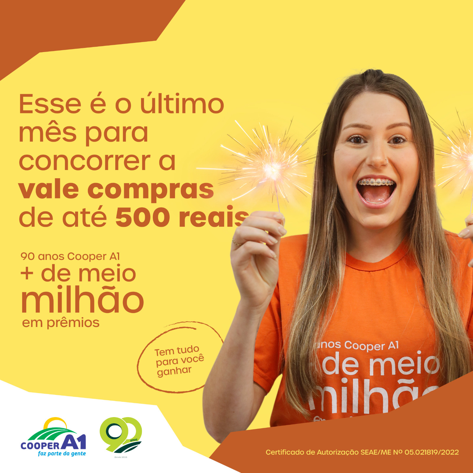 CAMPANHA: 90 anos Cooper A1 Mais de Meio Milh&atilde;o em Pr&ecirc;mios &eacute; finalizada em outubro