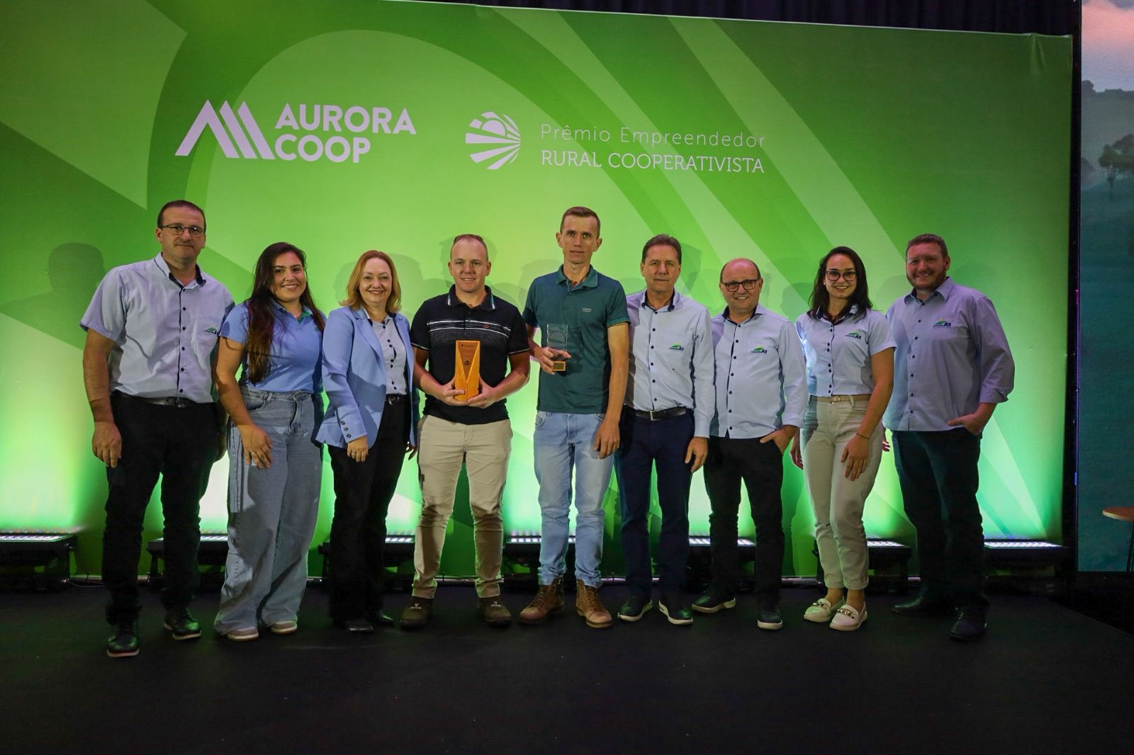 AURORA COOP: Cooper A1 conquista primeiro lugar no Destaque Empreendedor Rural Cooperativista