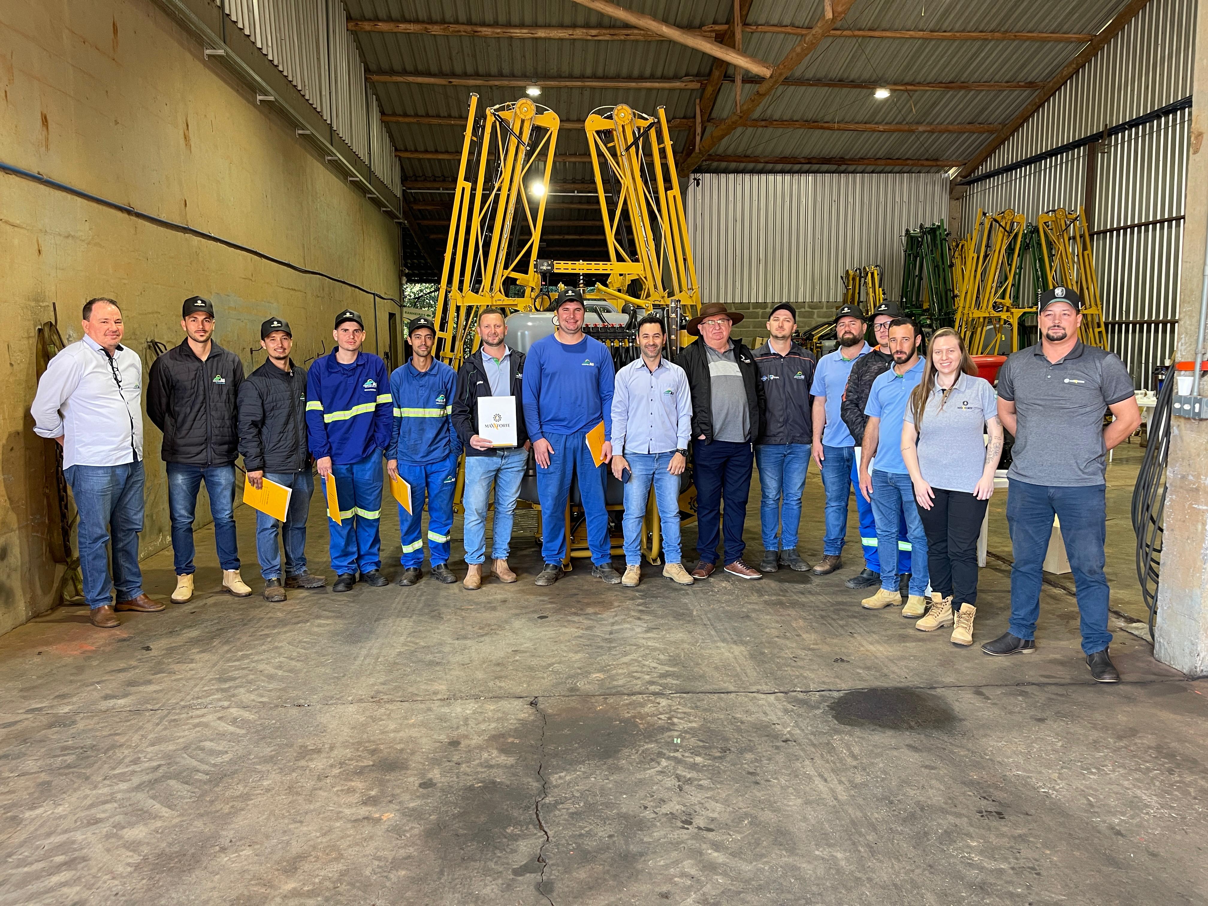  Arag e MaxxForte: Em parceria com a cooperativa as empresas promovem treinamentos